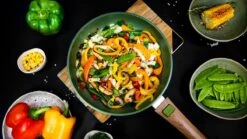 Just Vegan Koekenpan ECO Met Afneembaar Handvat 20 Cm Aluminium Groen -Pot Verkoopwinkel 1200x673 1