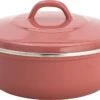 Lite-Body - Magnus Braadpan 24cm/2,5l Met Deksel - Emaille - Oud Roze - Inductie -Pot Verkoopwinkel 1200x673 8