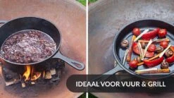 Chefarone Gietijzeren Pan - 2-in-1 Braadpan Inclusief Deksel - Geschikt Voor Alle Warmtebronnen -Pot Verkoopwinkel 1200x675 32