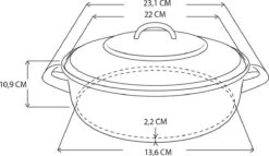 BK Fortalit Braadpan Ø 22 Cm / 2L - Emaille - Inductie 14 BK Fortalit Braadpan Ø 22 Cm / 2L - Emaille - Inductie -Pot Verkoopwinkel 1200x696 3