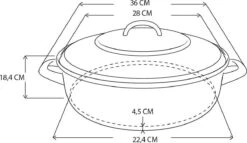BK Bourgogne Braadpan Ø 28 Cm - Rood - Gietijzer - Inductie 15 BK Bourgogne Braadpan Ø 28 Cm - Rood - Gietijzer - Inductie -Pot Verkoopwinkel 1200x696 4