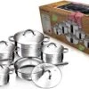Blaumann 12-delige Roestvrijstalen Pannenset -Pot Verkoopwinkel 1200x711