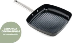 ISENVI Murray Keramische Grillpan 26 CM - RVS Greep -Pot Verkoopwinkel 1200x716 3