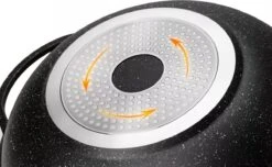 Cheffinger | Luxe Wokpan Met Deksel | 36CM | Alle Warmtebronnen | Oriental -Pot Verkoopwinkel 1200x737