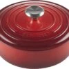 Le Creuset - Gietijzeren - Lage Braadpan - 24cm - Kersenrood -Pot Verkoopwinkel 1200x738 4