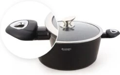 Edënbërg Black Line - 15-delige Luxe Pannenset Van Gesmeed Aluminium -Pot Verkoopwinkel 1200x753