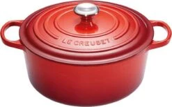 Le Creuset Signature Braadpan - 4,2 L - 24 Cm - Kersenrood -Pot Verkoopwinkel 1200x753 6