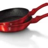 Berlinger Haus 1612 - Set Van 2 Granietpannen - Koekenpan - Rood Metallic - Burgundy Line - 22 En 26 Cm -Pot Verkoopwinkel 1200x759 1