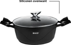 BIKO - Smile Pannen 8 Delige Pannenset - Braadpan - Zwart -Pot Verkoopwinkel 1200x763 1