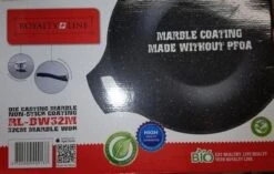 Royalty Line Marble Coating Wok - Met Glazen Deksel - Zwart - 30 Cm -Pot Verkoopwinkel 1200x763 3