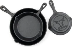 Gietijzeren Pannenset - Cast Iron Skillets - BBQ Skilletset -Pot Verkoopwinkel 1200x786