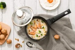 Swiss Pro+ | Set 14 Delige Pannenset | Inductie - Pannensets - Glazen Deksel - Met Afneembare Handgreep - Marmeren Interieur -PFAS-vrij | Black (Zwart) -Pot Verkoopwinkel 1200x799 123