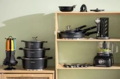 Swiss Pro+ - SWP41D22 - Pannenset 41 Delig - Foodprocessor - Messenblok 8 Delig - Kookgerei Set Met Houder 7 Delig - Starters Pakket - 2022 Serie - Limited Edition -uitzet -Pot Verkoopwinkel 1200x799 141