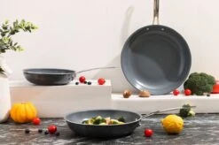 Swiss Pro+ - Koekenpannenset - 3 Delig - Keramisch - Inductie - Milieuvriendelijk - PFAS - PFOA Vrij - Sapphire Green -Pot Verkoopwinkel 1200x799 40