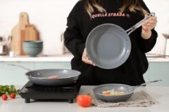 Swiss Pro+ - Koekenpannenset - 3 Delig - Keramisch - Inductie - Milieuvriendelijk - PFAS - PFOA Vrij - Sapphire Green -Pot Verkoopwinkel 1200x799 44