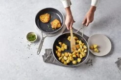 Demeyere Alu Industry 3 Koekenpannenset - Inductie - Pannenset 24 Cm + 28 Cm - Ceraforce Antikleeflaag - PTFE-vrij -Pot Verkoopwinkel 1200x800 102