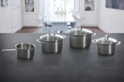 BK Bistro Pannenset - 4-delig - RVS - Glazen Deksel - Inductie -Pot Verkoopwinkel 1200x800 15