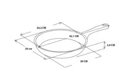 GreenPan Essentials Pannenkoekenpan 24cm - Zwart - Inductie - PFAS-vrij -Pot Verkoopwinkel 1200x800 238