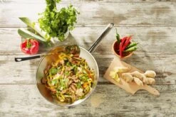 Demeyere Wok - Ø 30 Cm - Vlakke Bodem -Pot Verkoopwinkel 1200x800 50