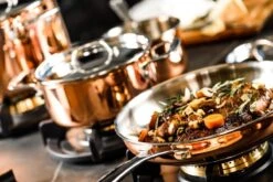 Koekenpan Ø26cm Met Deksel - Inductie - Koper - DUCQ 21 Koekenpan Ø26cm Met Deksel - Inductie - Koper - DUCQ -Pot Verkoopwinkel 1200x801 7