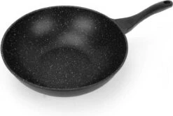 Swiss Pro+ Wokpan - Met Glazen Deksel - 28cm - Zwart 10 Swiss Pro+ Wokpan - Met Glazen Deksel - 28cm - Zwart -Pot Verkoopwinkel 1200x805 5