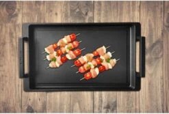 Eurolux Teppanyaki Plaat Met Grepen - 41 X 24 X 2.5 Cm - Zwart - Aluminium - Geschikt Voor Alle Warmtebronnen -Pot Verkoopwinkel 1200x809 3