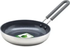 GreenPan Mini Koekenpan 14cm - Zilver - Inductie - PFAS-vrij -Pot Verkoopwinkel 1200x811 1