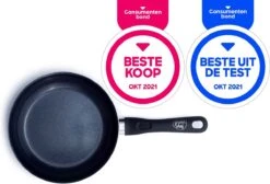 GreenChef Diamond Koekenpannenset Ø 20cm + Ø 28cm - Zwart - Inductie - PFAS-vrij -Pot Verkoopwinkel 1200x816 4