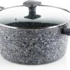 Westinghouse Kookpan/Braadpan Inductie - Ø 28 Cm - Grijs Graniet - Met Deksel - PFOA Vrij -Pot Verkoopwinkel 1200x821 2