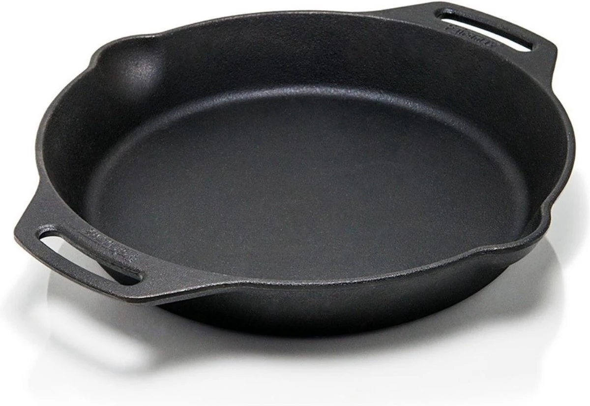 Petromax Fp30h-t, Skillet, 30 Cm, Pan Met Handgrepen, Gietijzer, Zwart 3 Petromax Fp30h-t, Skillet, 30 Cm, Pan Met Handgrepen, Gietijzer, Zwart