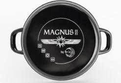 Lite-Body - Magnus Soeppan / Stamppotpan Met Deksel - Ø 24 Cm/ 8l - Emaille - Grijs -Pot Verkoopwinkel 1200x827 8