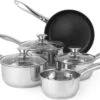 Russell Hobbs Pannenset - Vaatwasserbestendig - 5-delige Set - Alle Warmtebronnen Ook Inductie - Steelpannen Met Deksel En Schenktuit -Pot Verkoopwinkel 1200x851 7