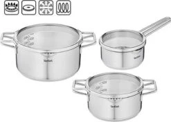 Tefal Nordica Pannenset 3 Delig - Steelpan Ø 16 Cm & Kookpan Ø 20 + Ø 24 Cm 41 Tefal Nordica Pannenset 3 Delig - Steelpan Ø 16 Cm & Kookpan Ø 20 + Ø 24 Cm -Pot Verkoopwinkel 1200x853 2