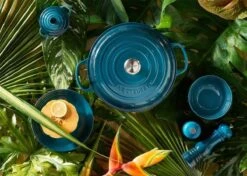 Le Creuset Braadpan Campagnard Signature Deep Teal - ø 30 Cm / 3.5 Liter -Pot Verkoopwinkel 1200x853 4