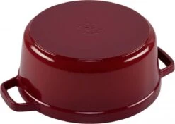 Staub - Ronde Cocotte 24 Cm - Kers 9 Staub - Ronde Cocotte 24 Cm - Kers -Pot Verkoopwinkel 1200x856 1