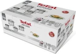 Tefal Virtuoso Pannenset 5 Delig - Hoge Kookpan Ø 22 Cm + Steelpan Ø 16 Cm + Kookpannen Ø 18/20/24 Cm -Pot Verkoopwinkel 1200x857
