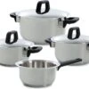 Gero Erik Kookpannenset - 4-delig - RVS - Inductie
