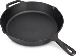 Navaris Gietijzeren Koekenpan - Braadpan Van Gietijzer - Ronde Skillet - Geschikt Voor Alle Warmtebronnen - Ø 30 Cm - Ovenbestendig Tot 260 Graden -Pot Verkoopwinkel 1200x888 1