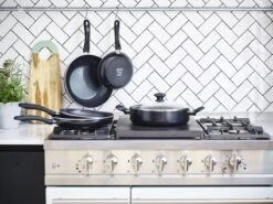 GreenChef Diamond Koekenpannenset Ø 20cm + Ø 28cm - Zwart - Inductie - PFAS-vrij -Pot Verkoopwinkel 1200x899 13