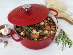 BK Bourgogne Braadpan Ø 24 Cm - Rood - Gietijzer - Inductie -Pot Verkoopwinkel 1200x900 63