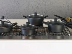 Sola Wokpan Fair Cooking - Ø 30 Cm - Zwart/wit - Aluminium - Antiaanbaklaag -Pot Verkoopwinkel 1200x905 2