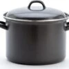 Lite-Body Soeppan/Stamppotpan Met Deksel - 24cm/8l - Emaille - Mystique Zwart -Pot Verkoopwinkel 1200x914 7
