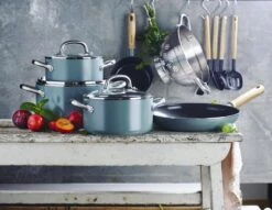 GreenPan Mayflower Pannenset - 5-delig + 5 Accessoires - Lichtblauw - Inductie - PFAS-vrij -Pot Verkoopwinkel 1200x926 89