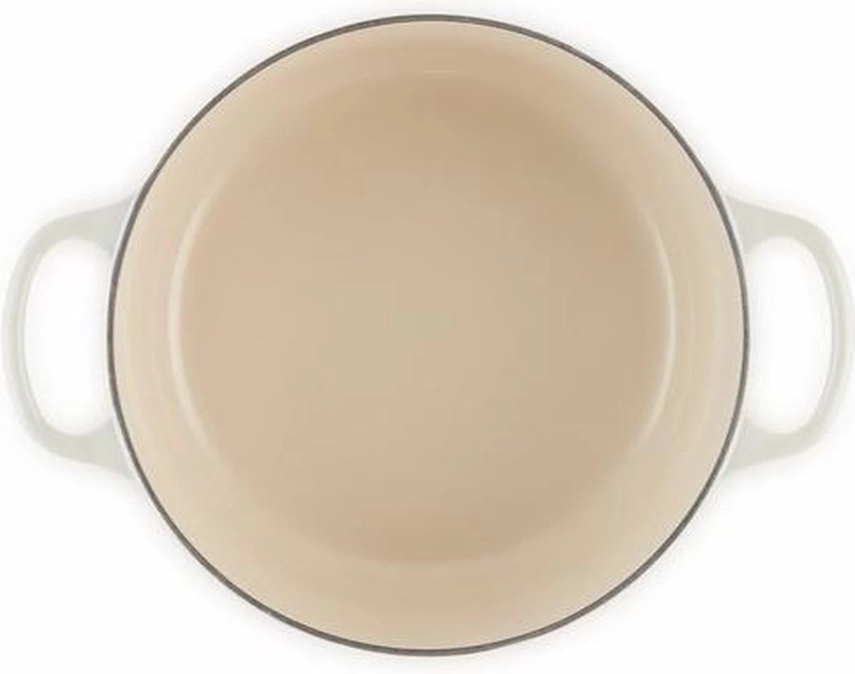 Le Creuset Braadpan Signature Meringue - ø 24 Cm / 4.2 Liter 6 Le Creuset Braadpan Signature Meringue - ø 24 Cm / 4.2 Liter - Afbeelding 4