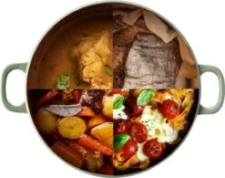 BK Bourgogne Braadpan Ø 24 Cm - Groen - Gietijzer - Inductie -Pot Verkoopwinkel 1200x945 3