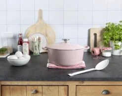 BK Bourgogne Braadpan Ø 24 Cm - Roze - Gietijzer - Inductie -Pot Verkoopwinkel 1200x945 4