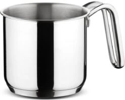 Lagostina Sfisiosa Acciaio SFIZIOSA ACCIAIO 10-delig (hoge Kookpan 22 Cm + Kookpan 18/22 Cm + Hapjespan 24 Cm + Steelpan 14 Cm + Melkpot 12 Cm + Deksels 14/18/22/24 Cm) -Pot Verkoopwinkel 1200x955