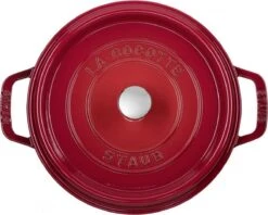 Staub - Ronde Cocotte 24 Cm - Kers 10 Staub - Ronde Cocotte 24 Cm - Kers -Pot Verkoopwinkel 1200x960 2