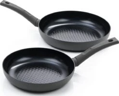 ISENVI Avon Combideal 2 Delig - Koekenpannen - Ergo Grepen