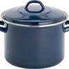 Lite-Body - Magnus Soeppan / Stamppotpan Met Deksel - Ø 26 Cm/ 10l - Emaille - Deep Blauw -Pot Verkoopwinkel 1200x985 4